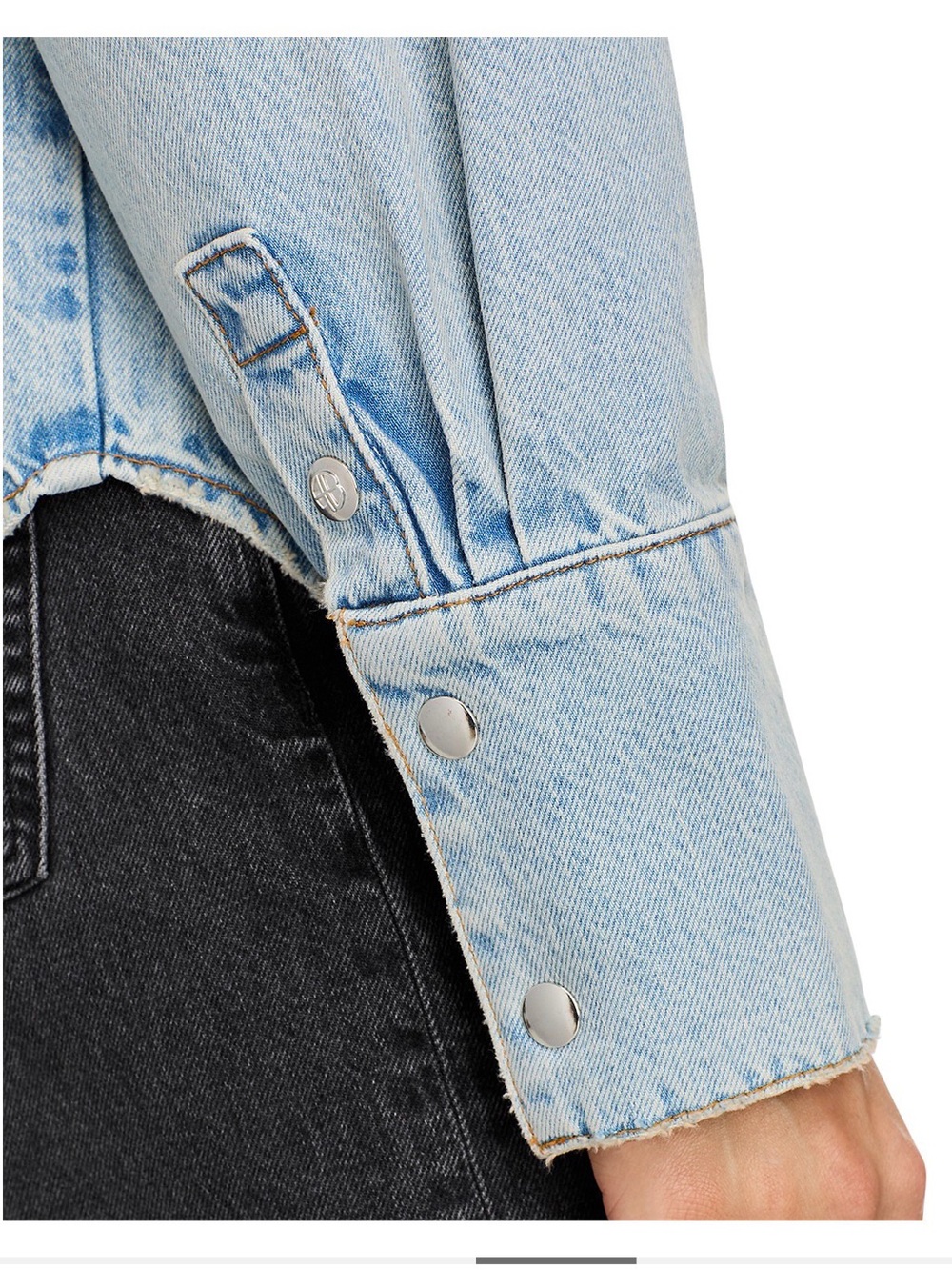 ANINE BING Dante Denim Shirt - Picture 4 of 11
